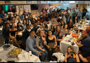 Event space full of guests